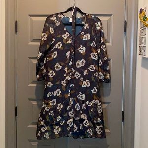 Cabi floral dress - SZ M